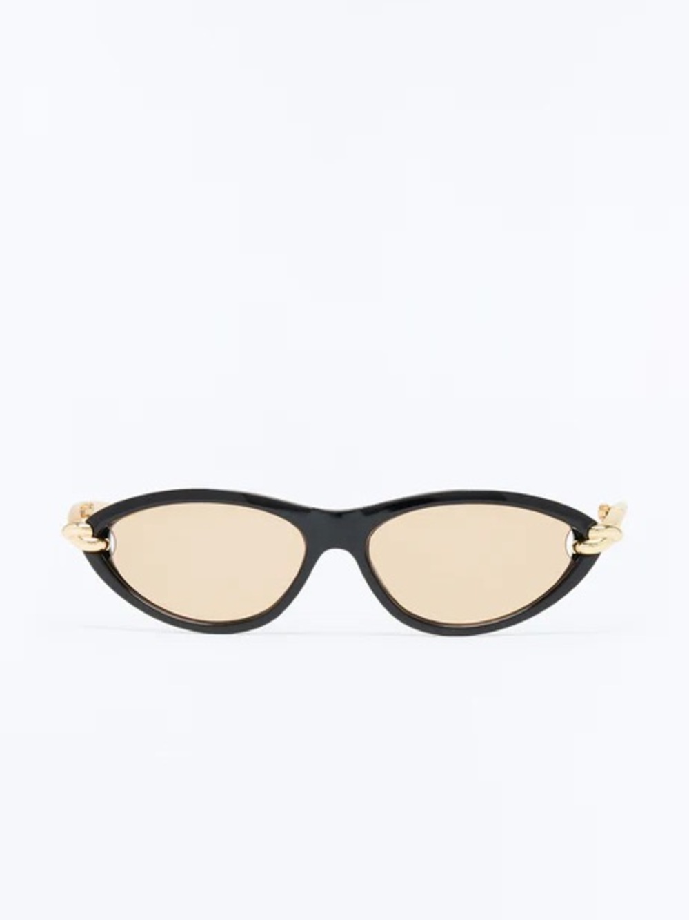 Cat-Eye Sunglasses with Gold  Accent